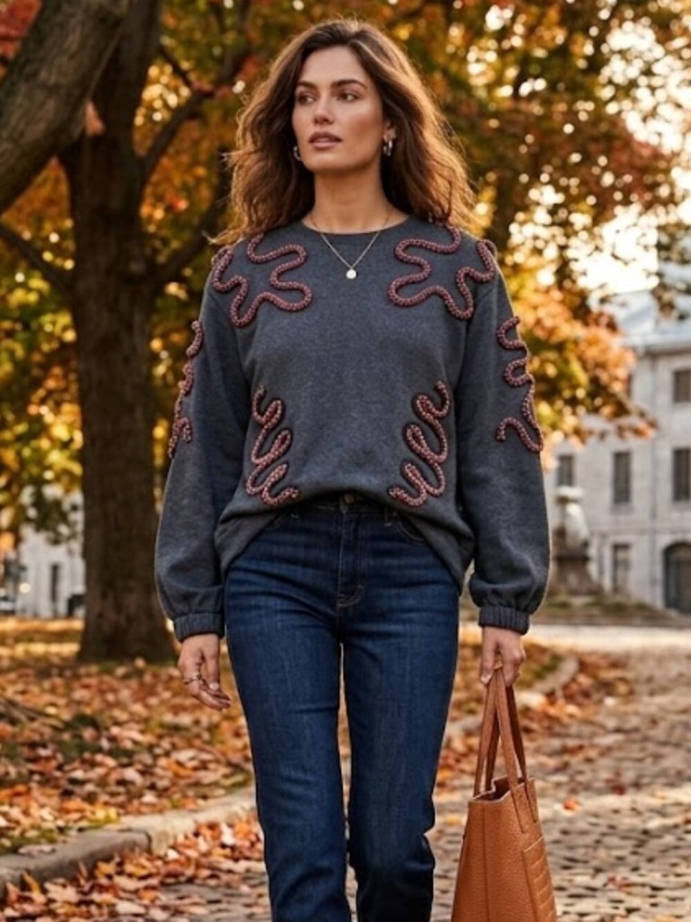 STELLA MCCARTNEY Rope Jumper Sweater Size 38